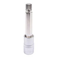 YATO YT-04354 Socket Bit Spline (1/2", M12, L100mm)