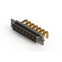 EDAC 630-24W7250-3T2 Mixed Contact D-Sub Connectors Right-angle Power Combo D-Sub Connector