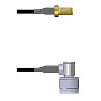 Amphenol Custom Cable Q-2V02C0003108i RF Cable Assemblies SMA-SJ/N-RP G174 108I
