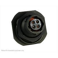 Eaton Souriau-Sunbank UTS78E4S Receptacles 4P Socket Receptacle Jam Nut Size 8E