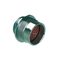 Amphenol SINE Systems AHDM04-24-31PR Connectors SZ 24 RCPT 31 POS PIN RED ARGMNT