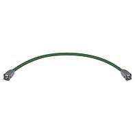HARTING 09457151380 Cat 5 Han 3A Metal RJ45 Hybrid Cable Assembly - double ended Cat5 RJ45 + 4 power, FRNC, 70.0m