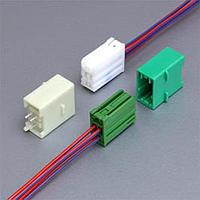 JST Automotive HSDPPB-04-2DM Connectors 4CIR GREEN OPT D FEMALE ASSEMBLY
