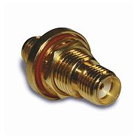 Amphenol RF 132170-10 RF Adapters - In Series SMA BULKHEAD ADAPTER