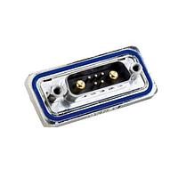 Amphenol CONEC 6027W2PAU59R20X Mixed Contact D-Sub Connectors 27W2 M WTR RES .370 R/A 15A POWER M.BRKT 4-40 INS