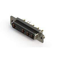 EDAC 628-9W4-624-1NA Mixed Contact D-Sub Connectors Vertical Combo Dsub