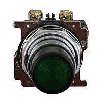 Eaton 10250T476C22-53P Heavy Duty ILL P/B GRN24V F/V 1NO W/FINGR PROOF CVR