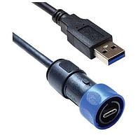 Bulgin PXP4040/C/A/3M00 USB 3.1 Gen 1 4003 Series C-Type USB Conn 3M Cbl