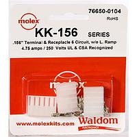 Molex 76650-0104 Connector Kits KK-156 Connector Kit Rec no rmp term 6Ckt