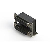 EDAC 662-025-664-05C Dual Port D-Sub Connectors Right-angle Dual Port D-Sub Connector