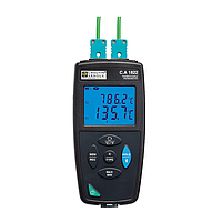 Chauvin Arnoux C.A 1822 2-channel thermocouple thermometer (J, K, T, N, E, R, S)