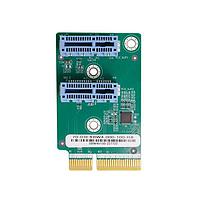 IEI Technology NWR-R2S-N-R10 Modules Accessories PCIe x2 to two PCIe x1 riser card for NANO on the right side