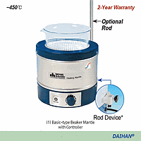 DaiHan DH.WHM121620 Heating mantle Al-case, Stirrer, w/control, B.5Lit. 120V (=SL.Man8029.1)