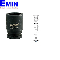 Yato YT-1085 Hexagonal impact socket 3/4" (35mm)