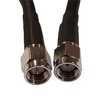 Siretta ASMA300C058L13 RF Cable Assemblies SMA MALE TO SMA MALE REVERSE POLARITY 3000mm LOW LOSS RG58 CABLE