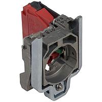 SCHNEIDER ZB4BZ1016P Plate 1 N/O GOLD FLASHED BLOCK ON METAL BASE