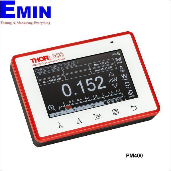 THORLABS PM400 Touchscreen Power and Energy Meter Console with Multi