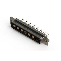 EDAC 627-13W6224-7TA Mixed Contact D-Sub Connectors Vertical Combo Dsub