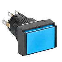 SCHNEIDER XB6EDF6J2P Standard Switches IPB Latching, Rect., blue, 12V, 2 NO/NC