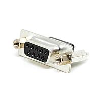 Kycon K88X-ED-9S-BRJ Receptacle D9F VERT HIPROF FRM W/BRD LCK J/S