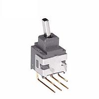 NKK Switches A29HH Process Sealed Subminiature Toggles ON-OFF(ON) .394 FLAT RIGHT ANGLE PC .4VA