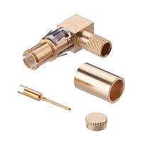 Harwin M80-319 Contacts MALE COAX CRIMP 90 DEGREE 2.7MM