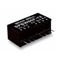 MEAN WELL SPBW06G-15 Isolated 18-75Vin 15Vout 400mA SIP8 Reg Iso