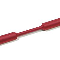 HellermannTyton 309-60334 Tubing Heat Shrink Tubing, Bulk Reel, 2:1 Shrink Ratio, 2.0", 50.8/25.4 Dia, PO, Red, 100 ft/reel