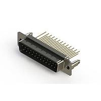 EDAC 627-M25-223-LN5 D-Sub Connectors - Standard Density Vertical Machined D-Sub Connectors