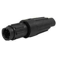 CONXALL 18982-6PG-518 Standard Circular Connector Micro-Con-X Cable-to-Cable, 6-pin #26, Male, Solder Cup, Bulk