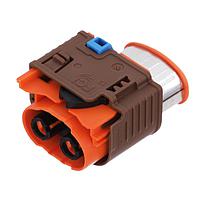 Aptiv F183110-B Connectors APEX 280 2W PLUG CODE 2 BROWN