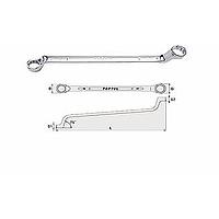 TOPTUL AAEI0607 Double Ring Wrench 75° Offset (6x7 mm)