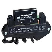 Sensata Technologies - Crydom DRA1-MCX240D5 Indicator DIN Mt 280 VAC/5A out 3-15 VDC input