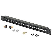 Panduit NKPP24LFKIT Wire Ducting & Raceways NK molded patch panel kit with Cat 5