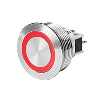 Schurter MSMII-19-M0NXA10-B1-BA0-A-RI0R Metal Pushbutton Switch Metal Push button switch