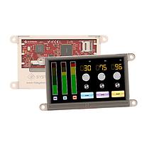 4D Systems gen4-uLCD-43D-SB-AR Resistive 4.3" gen4 LCD pack for Arduino with gen4-uLCD-43D-SB, Arduino Adaptor Shield + Cable