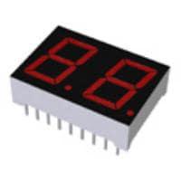 ROHM Semiconductor LB-502VN General Purpose DISPLAYS SEG PANEL 2DIGIT 16LED RED CC