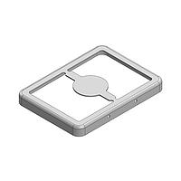 Masach Tech MS209-20F-NS EMI/RFI Shield Frame, Two-Piece 20.9 x 15.3 x 2mm Two-piece Drawn-Seamless RF Shield/EMI Shield FRAME (Nickel-Silver)