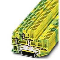 PHOENIX CONTACT 3040067 Ground Terminal Block 5.2MM SPRG CAGE 28-12 AWG GRN/YL