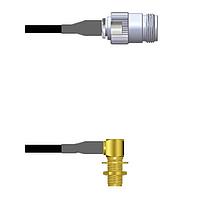 Amphenol Custom Cable Q-2002P0003011i RF Cable Assemblies N-SJ/SMA-RJB G174 11I