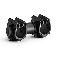 HellermannTyton 156-02293 MOC Clip to MOC Clip MOC Clip to MOC Clip, 6 mm, 6 mm, PA66HIRHSUV, Black, 500/ctn