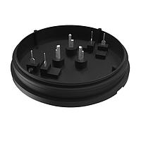 Amphenol Commercial Products FLB-P70-001 Connectors FLB Base, 3 power No Signal,Non-Vented