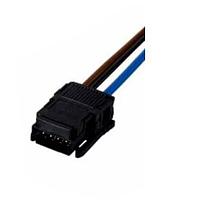 3M Electronic Solutions Division 38104-H022-K00 FL Connector Assembly 381 Series Link Connector, 4 positions, 18-22awg, Semi-transparent