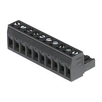 Molex 39530-0010 Plugs 5.08MM EURO PLUG RA BLK 10CKT