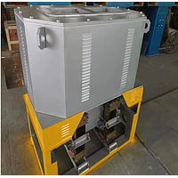 Wondery WDL-BW-200 Two Bath Type Induction Copper Melting Furnace For Gravity Casting , Furnace for Melting Copper (500kg/h; 200KW)