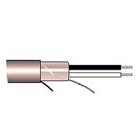 Alpha Wire 2472 SL002 Communication and Control 14 AWG, 1 Pair communication Cable, Shielded, 500 ft  - Slate