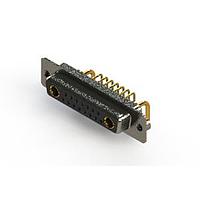 EDAC 630-17W2240-1T2 Mixed Contact D-Sub Connectors Right-angle Power Combo D-Sub Connector