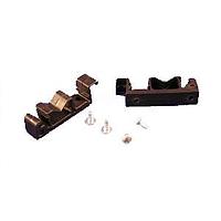 Hammond Manufacturing 1427DINCLIP Handle BlackNylonClip Pack2 For 35mm Rail/1.8"L