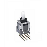 NKK Switches BB25AH Sealed DPDT ON-(ON) RIGHT ANGL PC .4VA