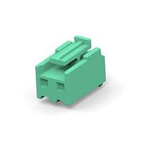 AMP Connectors - TE Connectivity 6-1123722-2 Plug Housing 3.96 EP PLUG HSG 2P(GREEN)